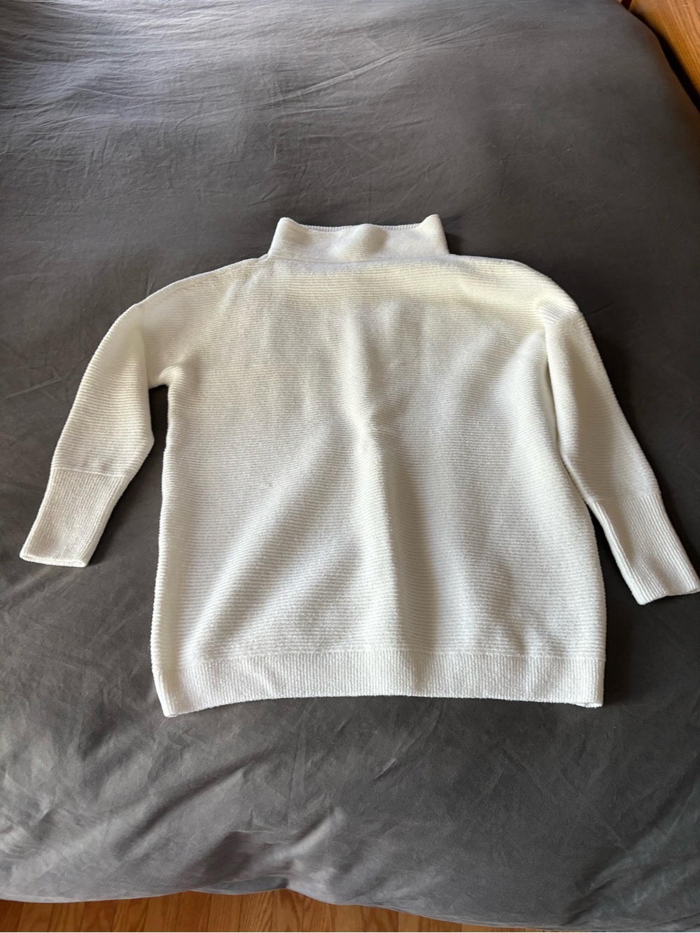 RD Style Cream Turtleneck Sweater - Cozy Lightweight Knit